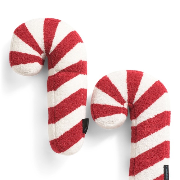 Cynthia Rowley Candy Cane 2Pack Pillows - Picture 7 of 7